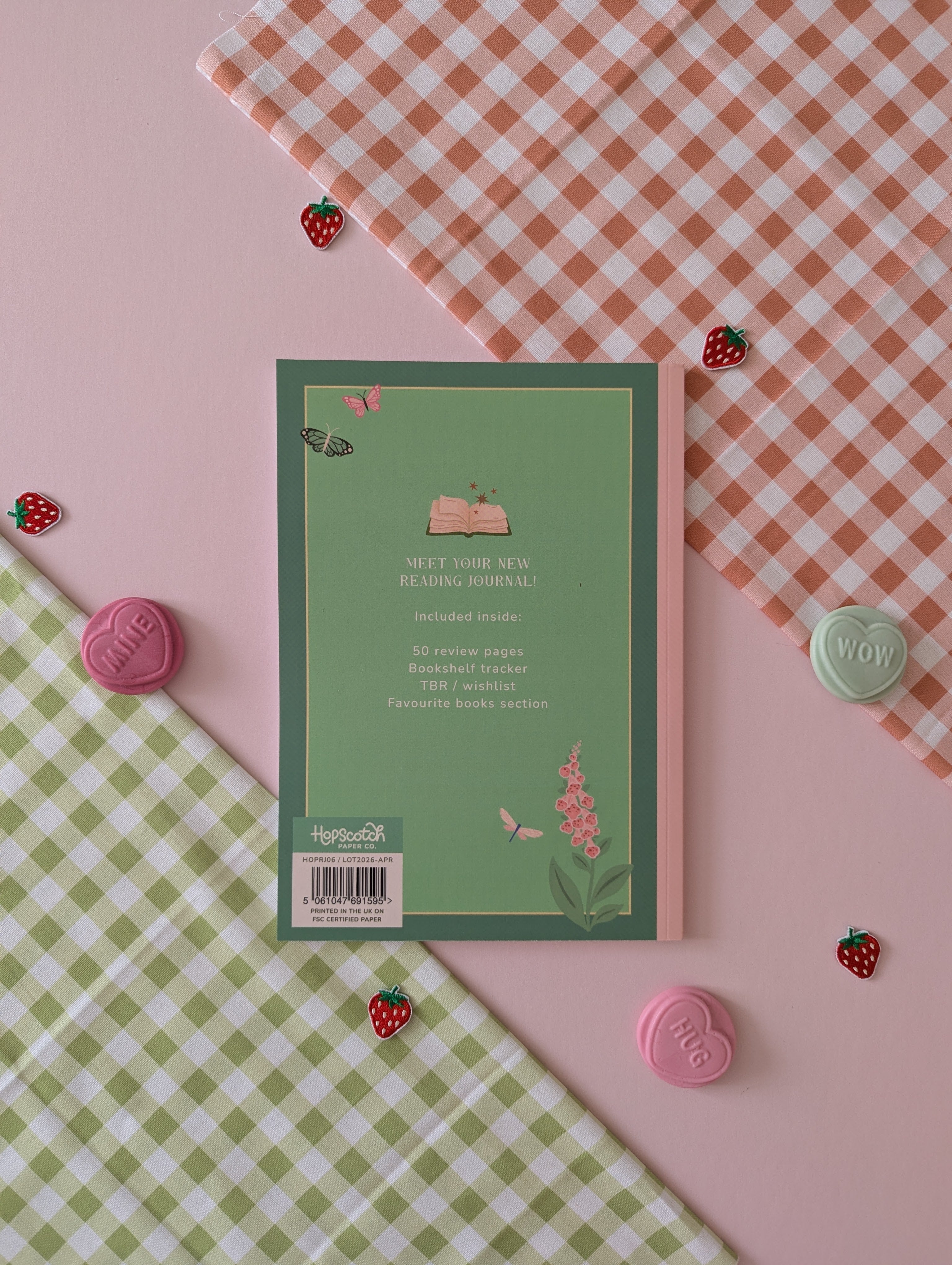 Reading Journal - Whimsical Meadow