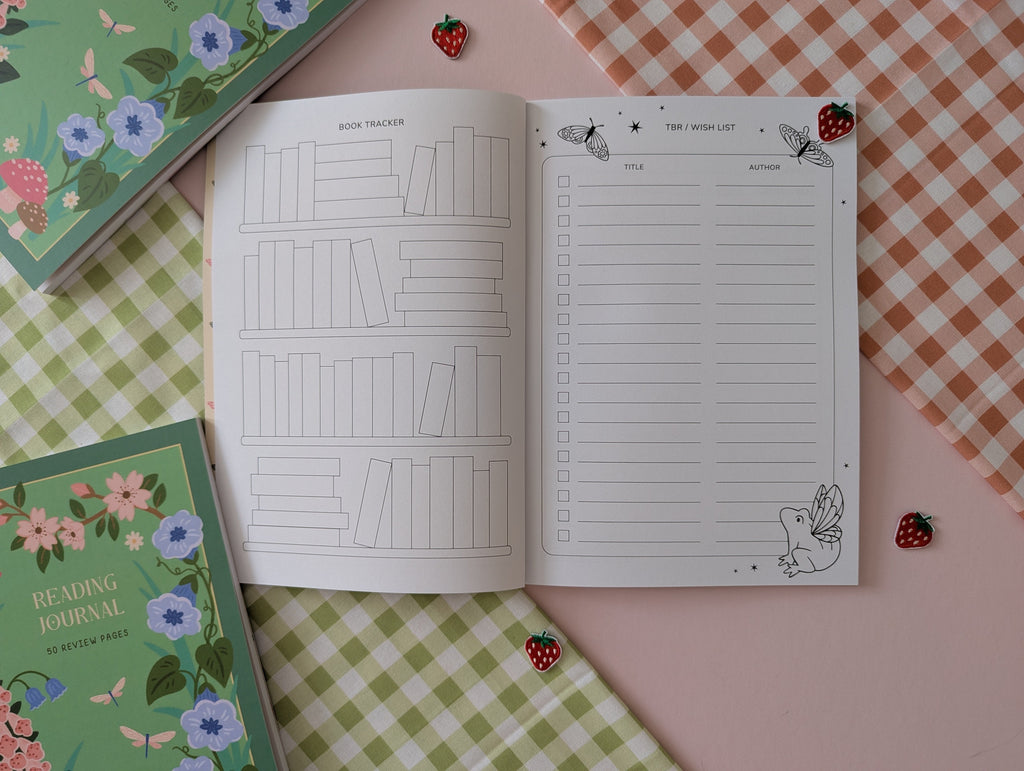 Reading Journal - Whimsical Meadow