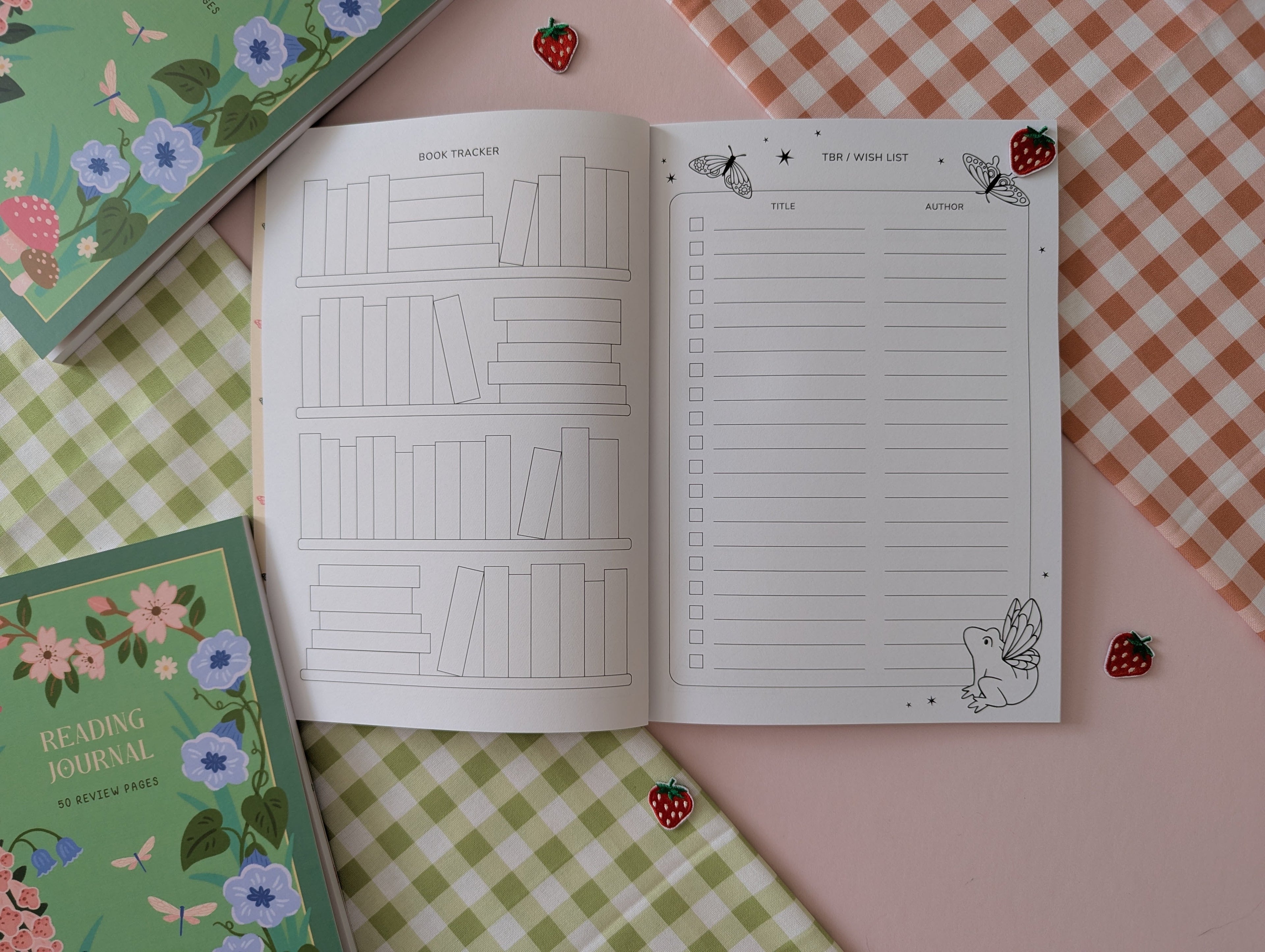 Reading Journal - Whimsical Meadow