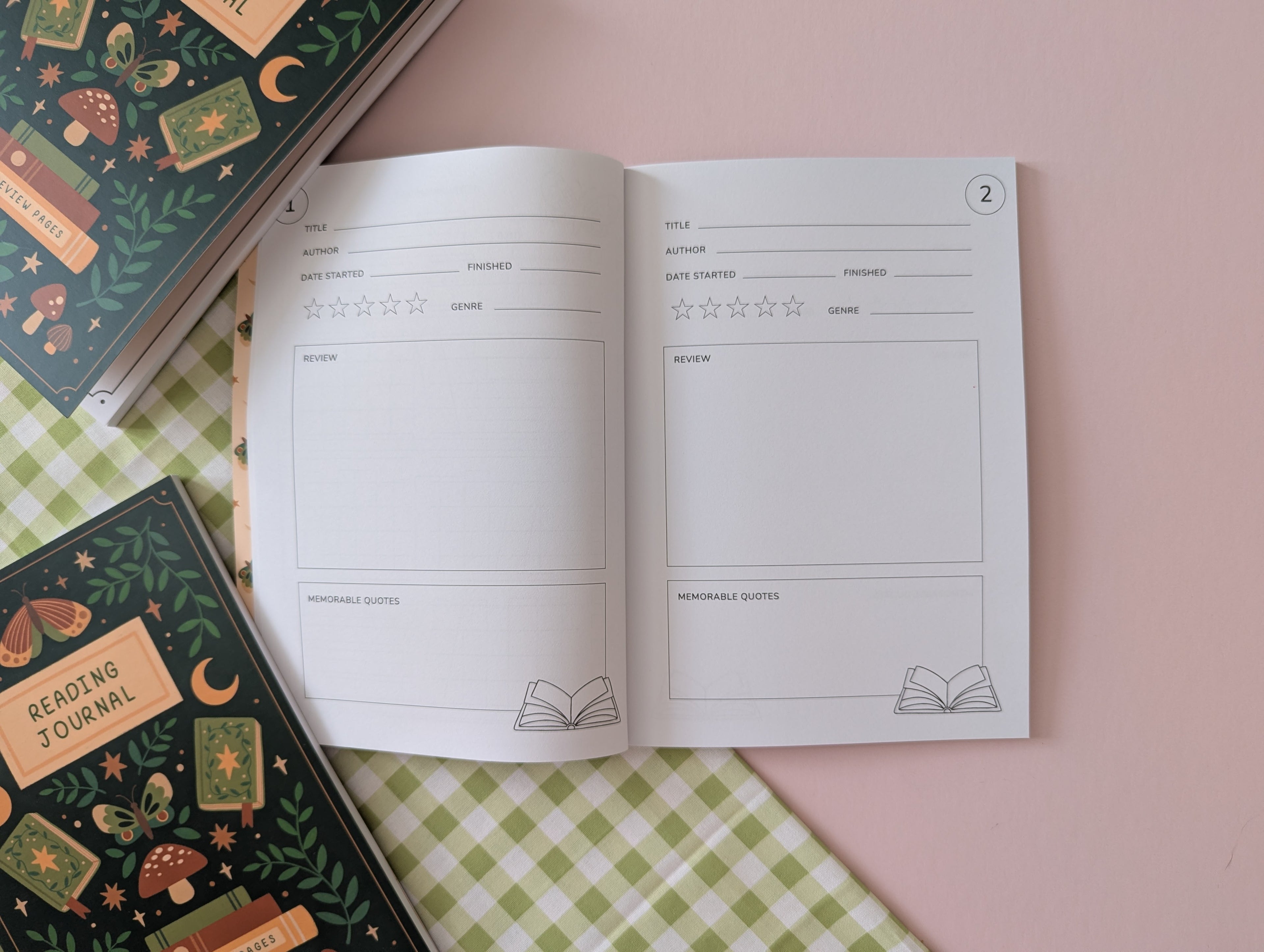 Reading Journal - Fantasy Forest